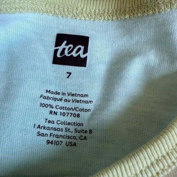 Tea Collection Pastel Flutter Sleeve Pocket Dress Girls 7 - Picture 7 of 11